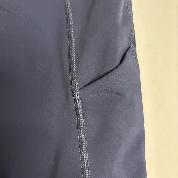 Athleta Ultimate Stash Pocket 7/8 Tight Navy Blue Size Small Stretch Active - Picture 7 of 12